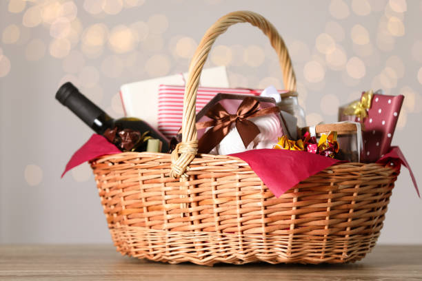  how to wrap a gift basket without cellophane